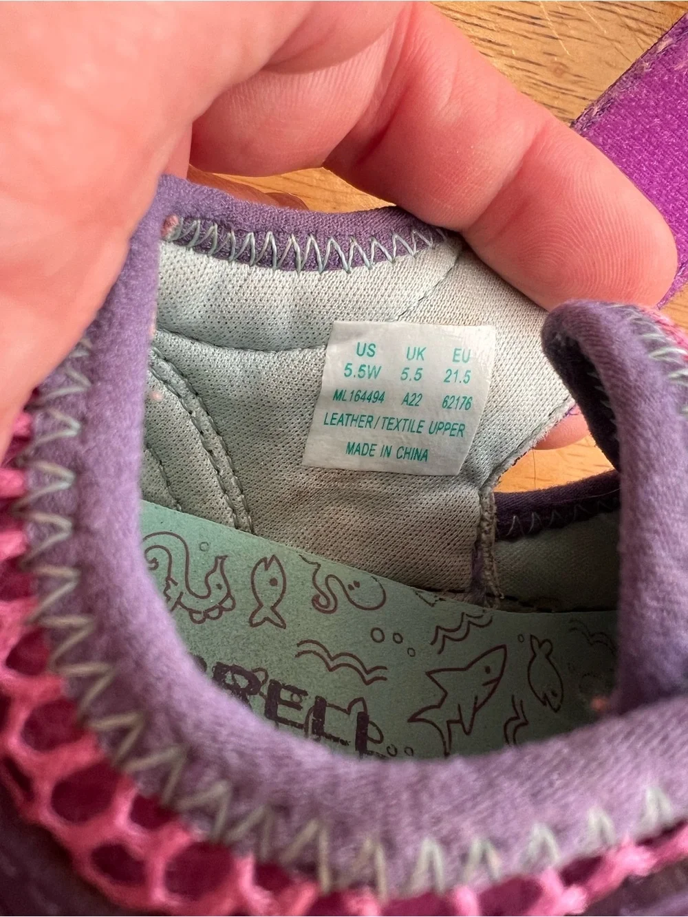 Merrell Bare Step H2O size 5.5W